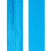 Satijn Elastiek band | 2 cm breed | 25 meter rol SATIJN - ELASTIEK - ROL - 25 - AQUA aqua blauw